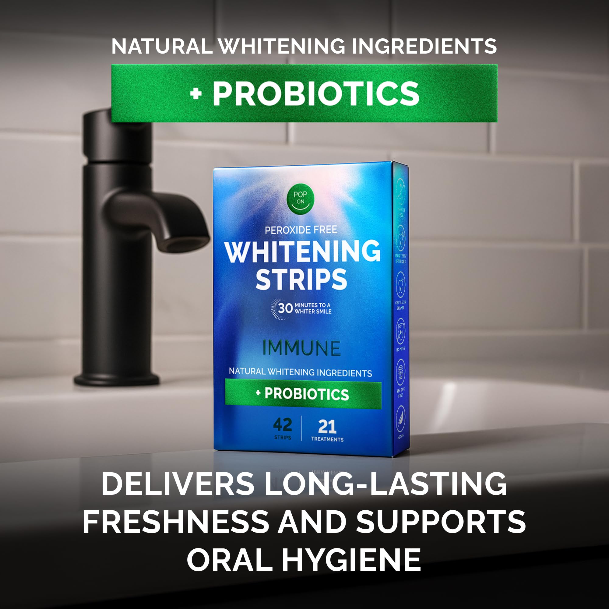 Vegan and hydrogen peroxide-free labeling on packaging