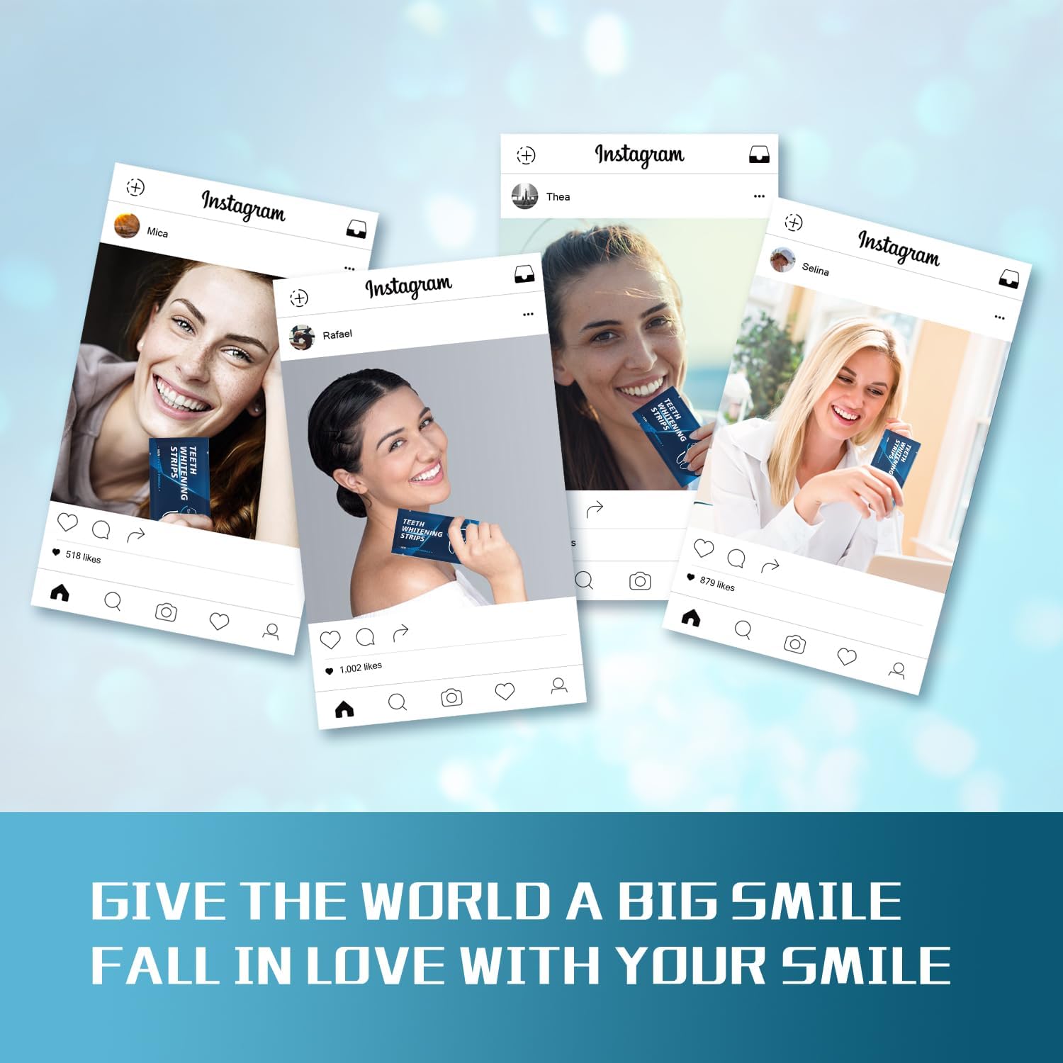 Whitened teeth showing removal of coffee, tea, and wine stains