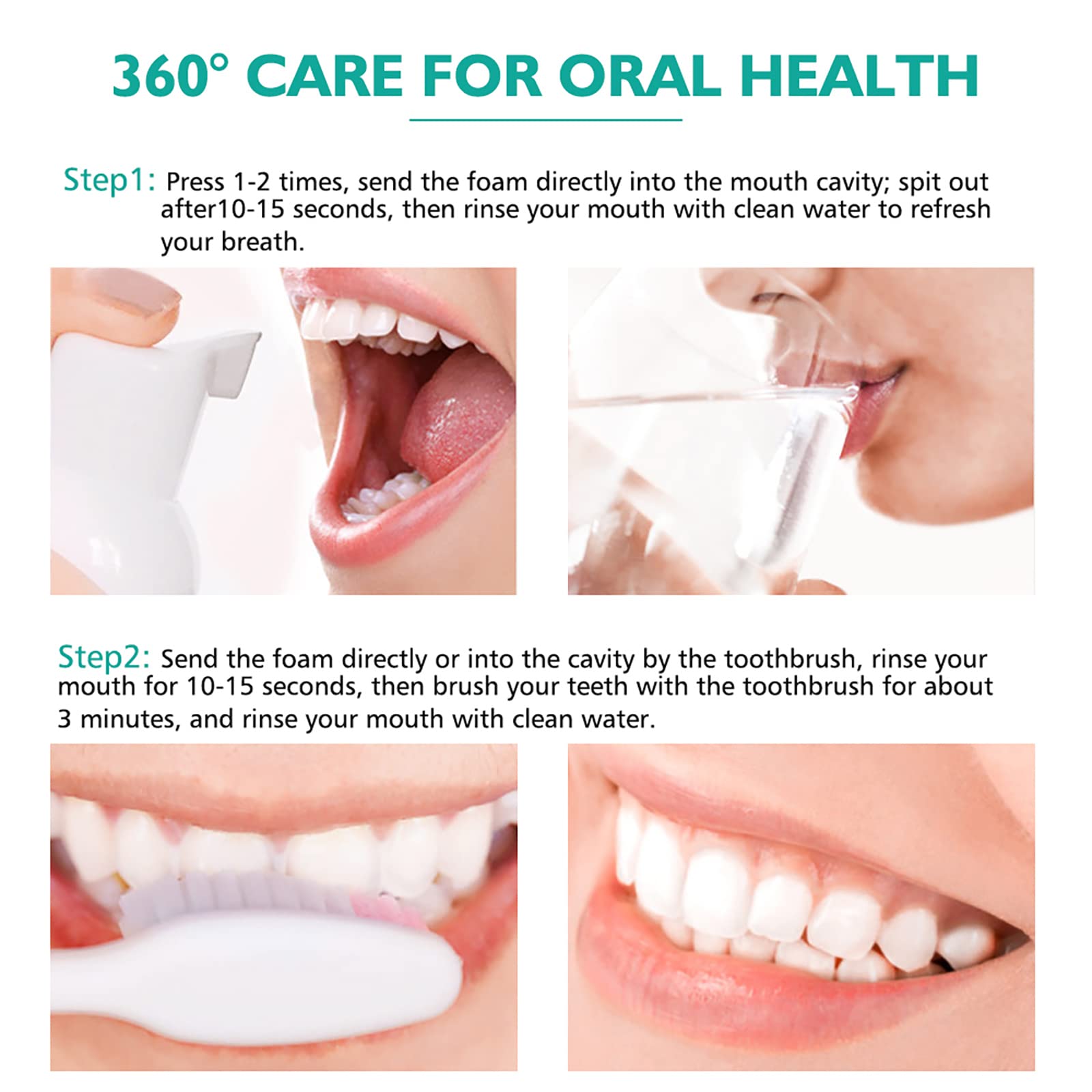 Toothpaste removes surface stains for whiter teeth