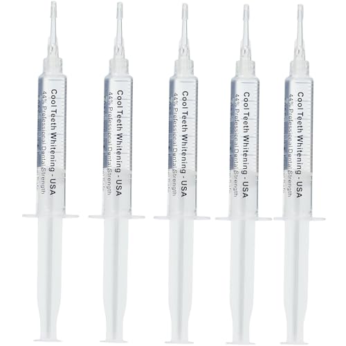 Front view of teeth whitening kit with trays