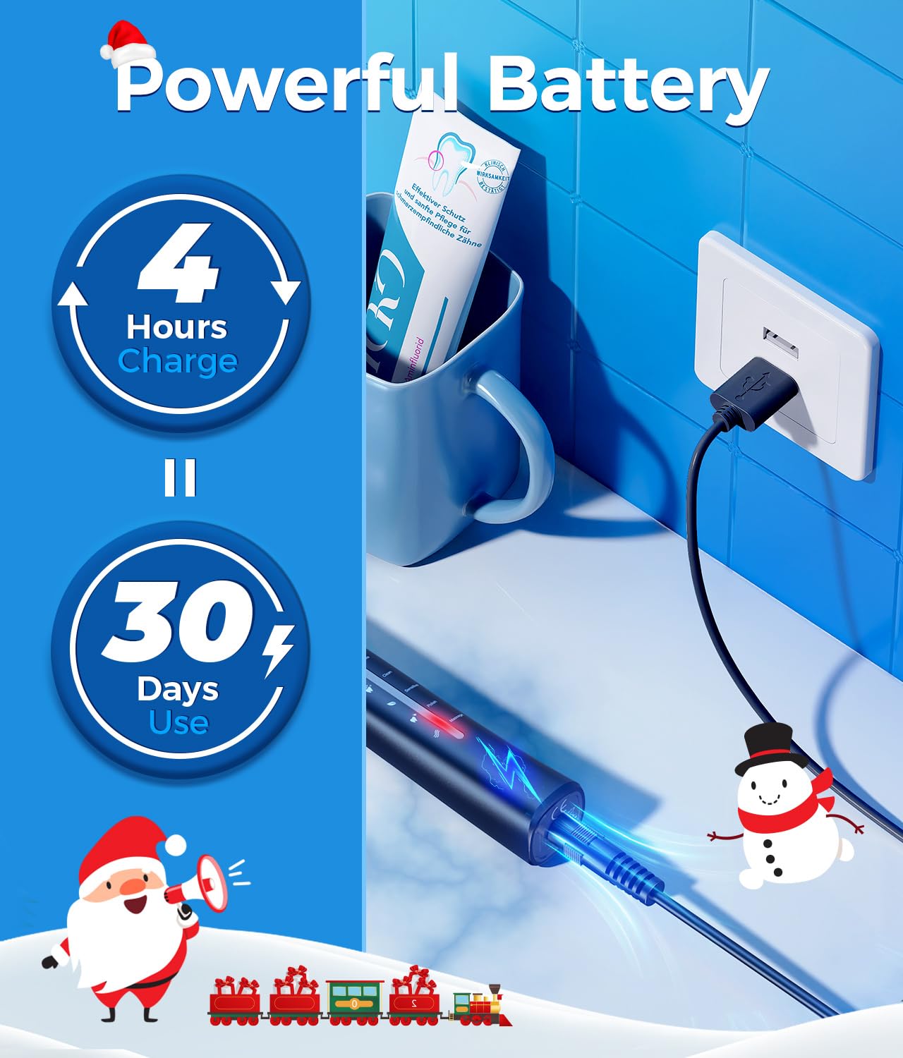 Rechargeable USB charging on the move