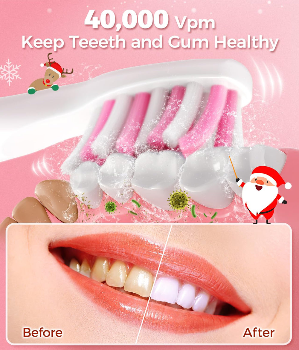 Side view of TEETHEORY electric toothbrush