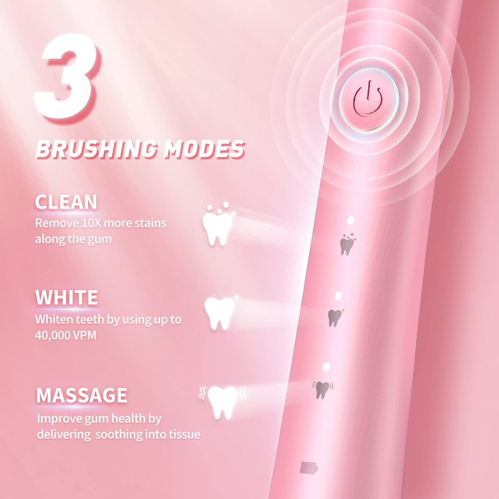 Ten Dupont brush heads for TEETHEORY electric toothbrush