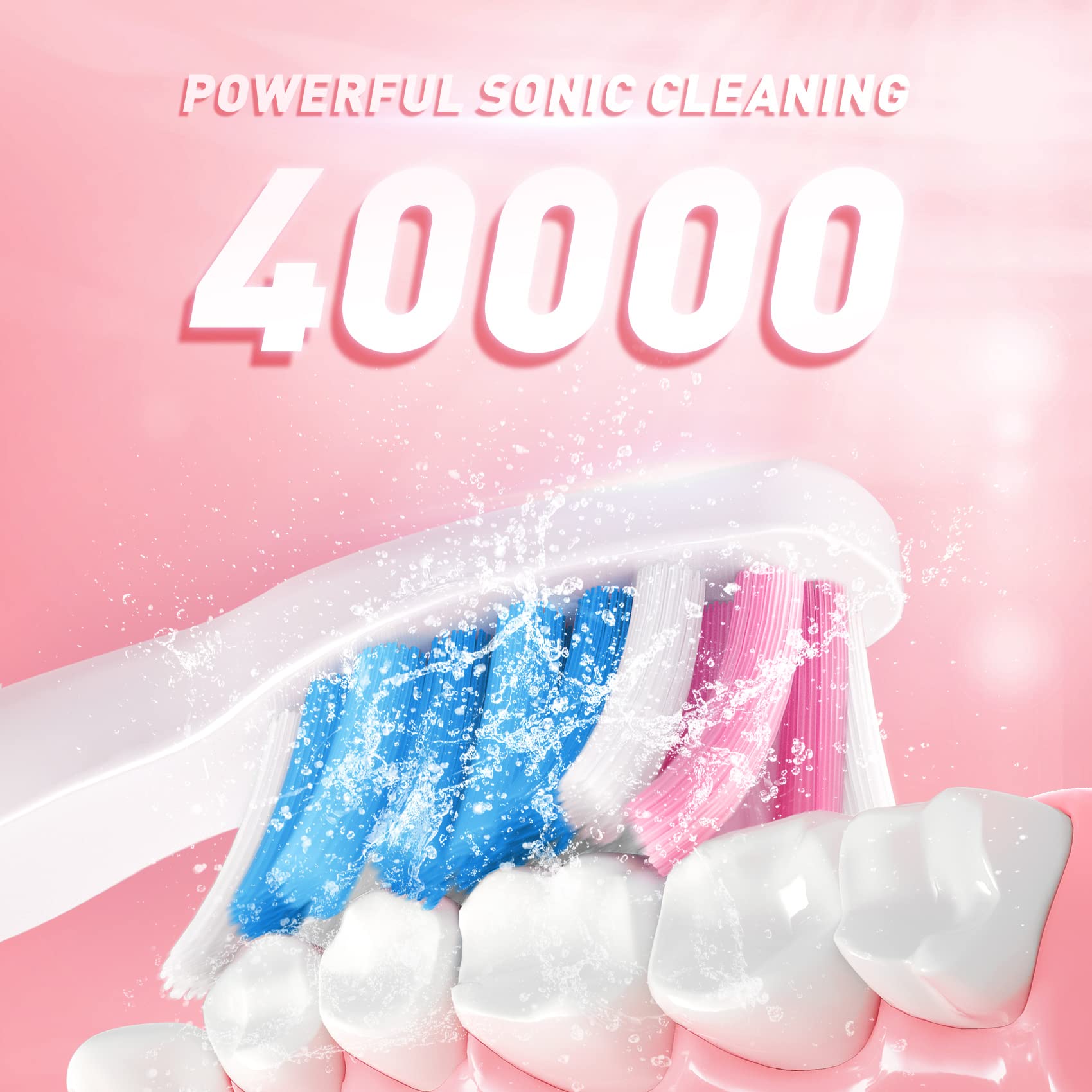 IPX7 waterproof TEETHEORY toothbrush in bathroom