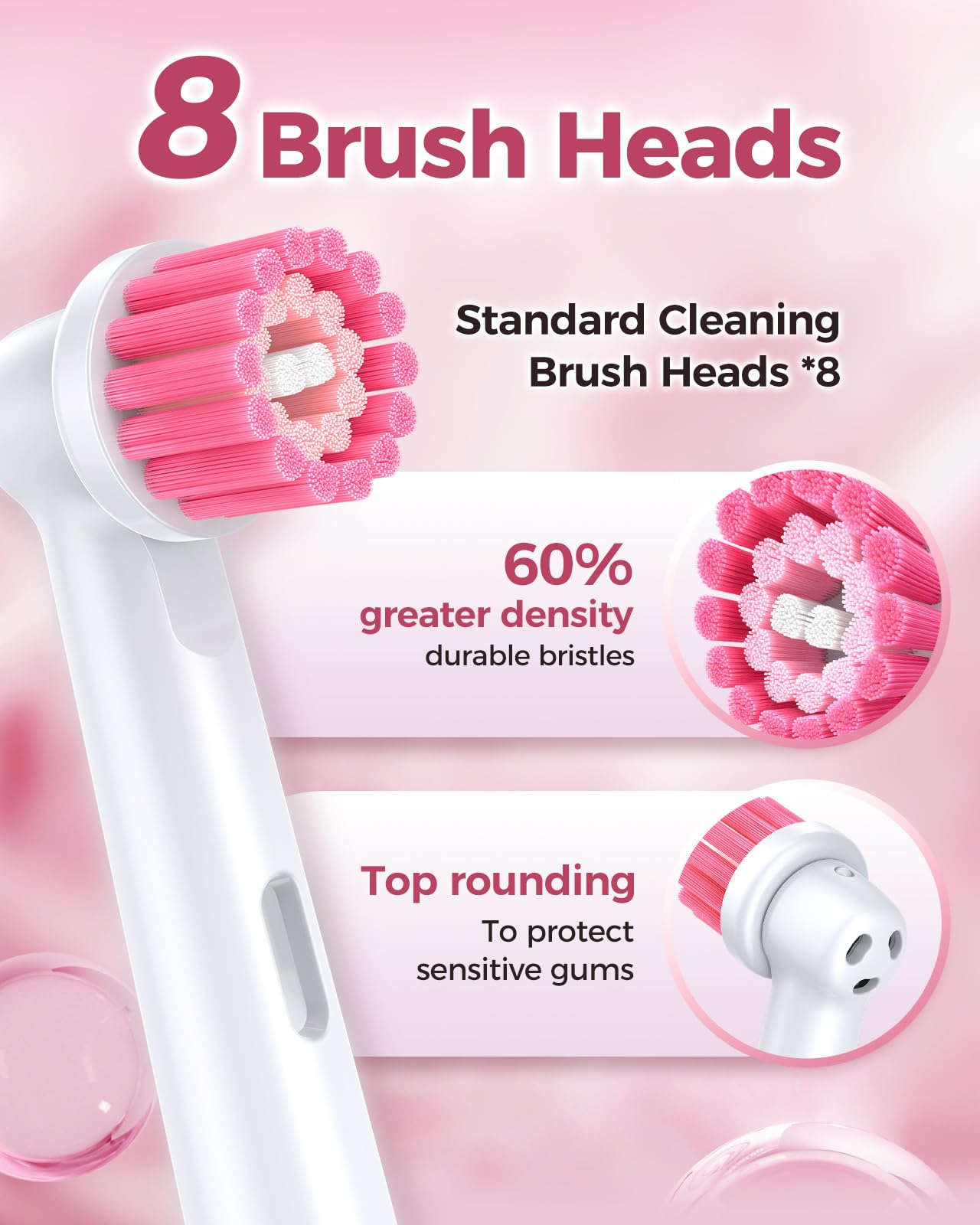 Protective bristle cover for TEETHEORY brush heads