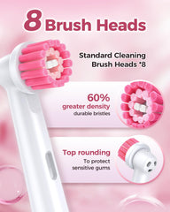 Protective bristle cover for TEETHEORY brush heads