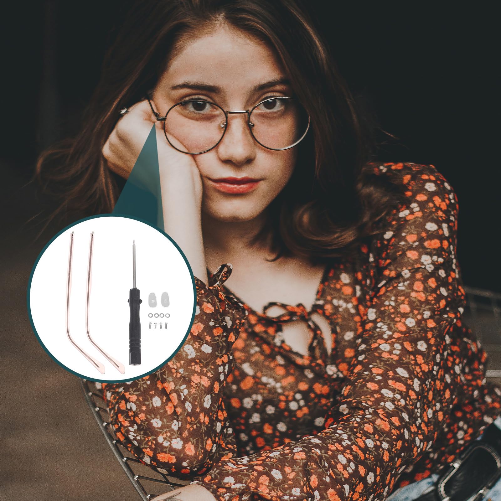 Lightweight metal eyeglasses arms replacement for repair kit