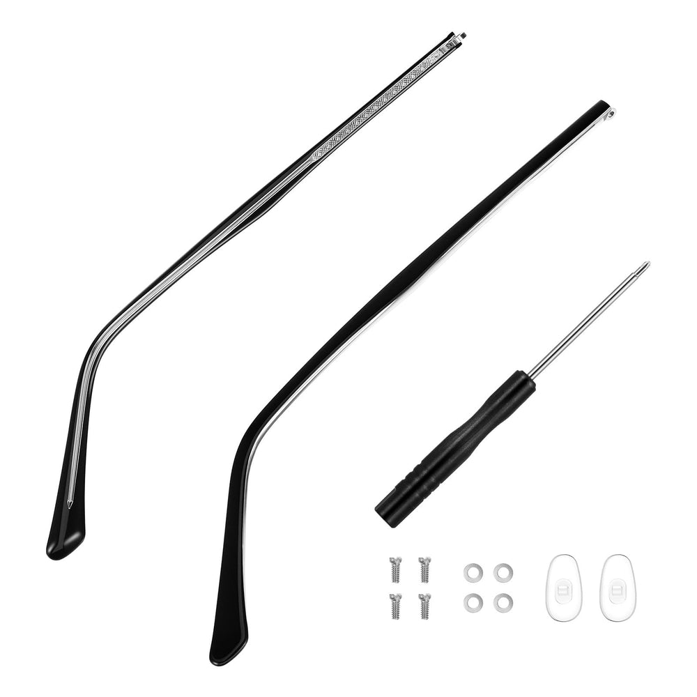 TEHAUX metal glasses arms replacement close-up 01