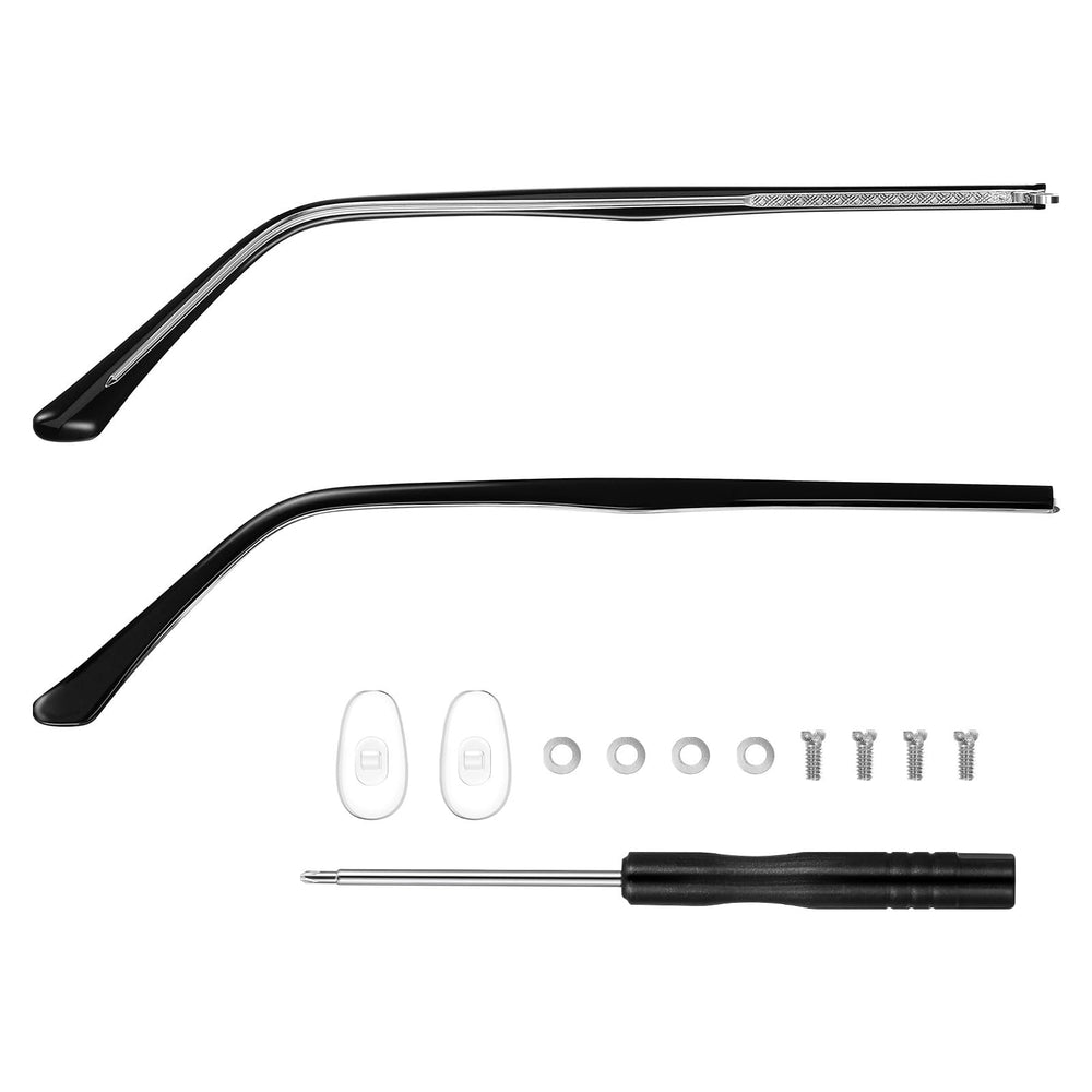 Black TEHAUX replacement arms on frame 09