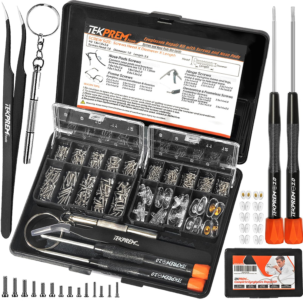 TEKPREM eyeglasses repair kit cover image