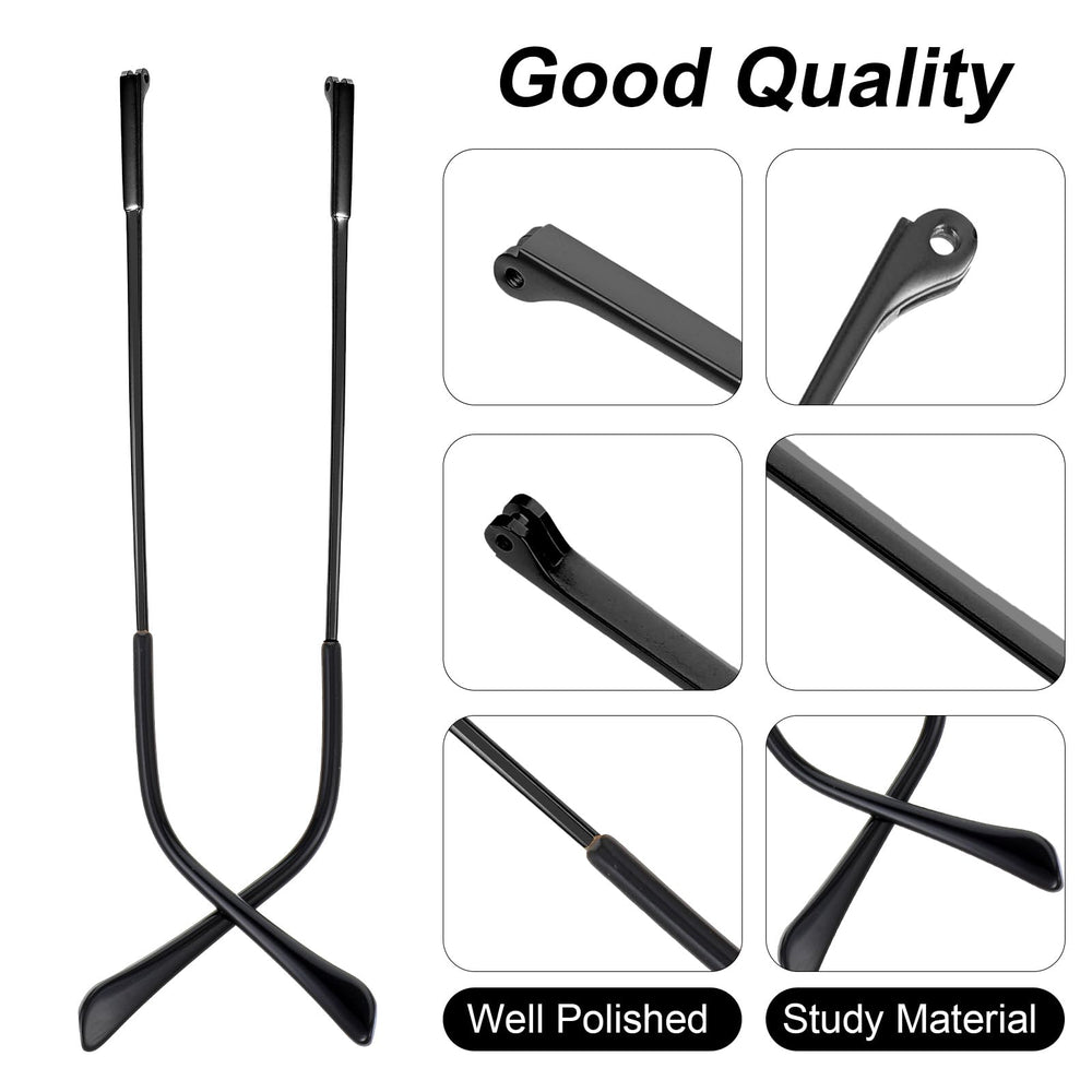 Assembling temple arm onto frame