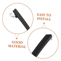 Pair of replacement eyeglasses temple arms with pads