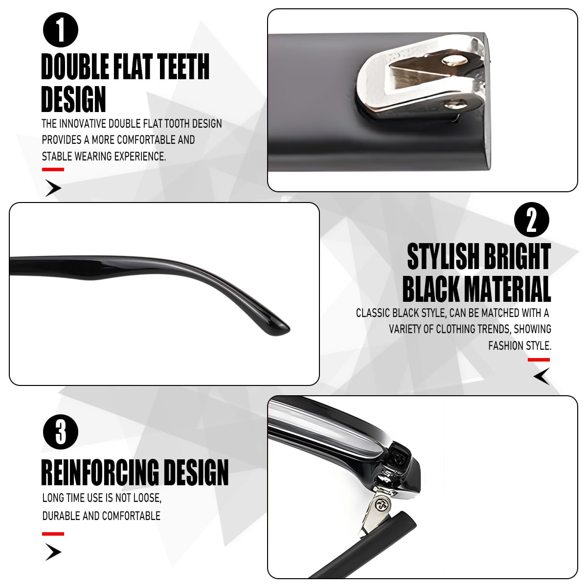 Temple arms length 140-145mm