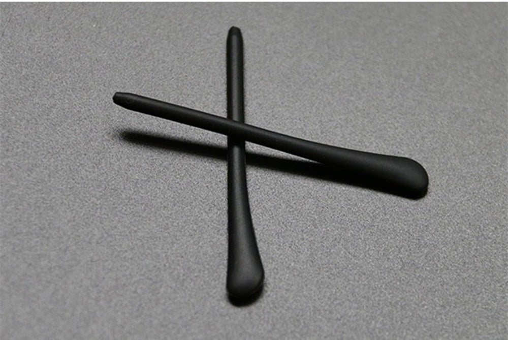Close-up of temple tip hole diameter 1mm