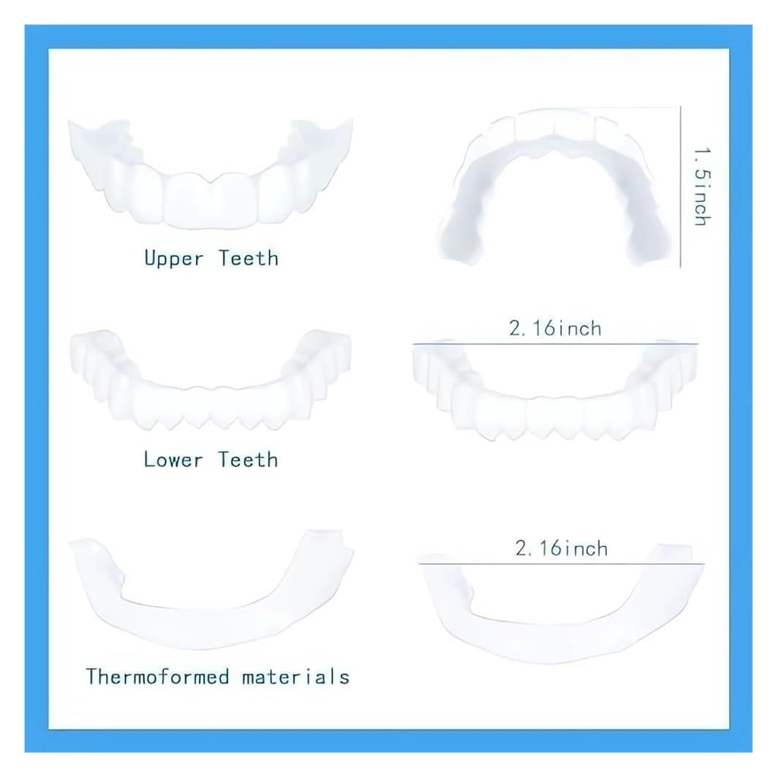 Close-up of adjustable mechanism on aligners