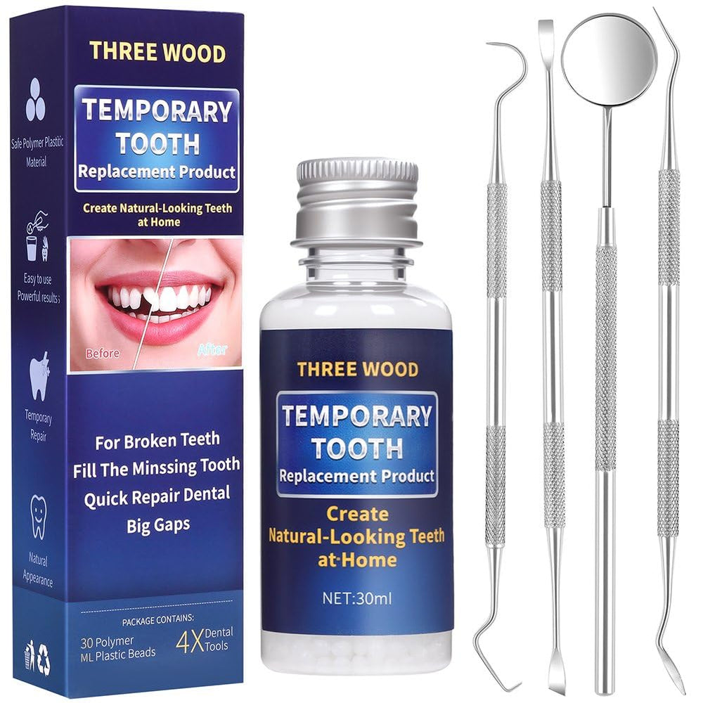 Product image of the Temporary Tooth Provisional Kit with heat beads