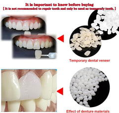 Thermal fitting beads and granules components laid out