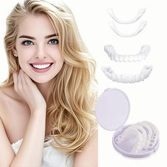 Temporary Veneers Kit - natural-looking tooth replacement for women and men