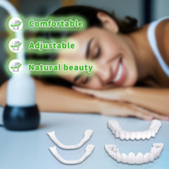 Durable, easy-to-clean, reusable veneers kit