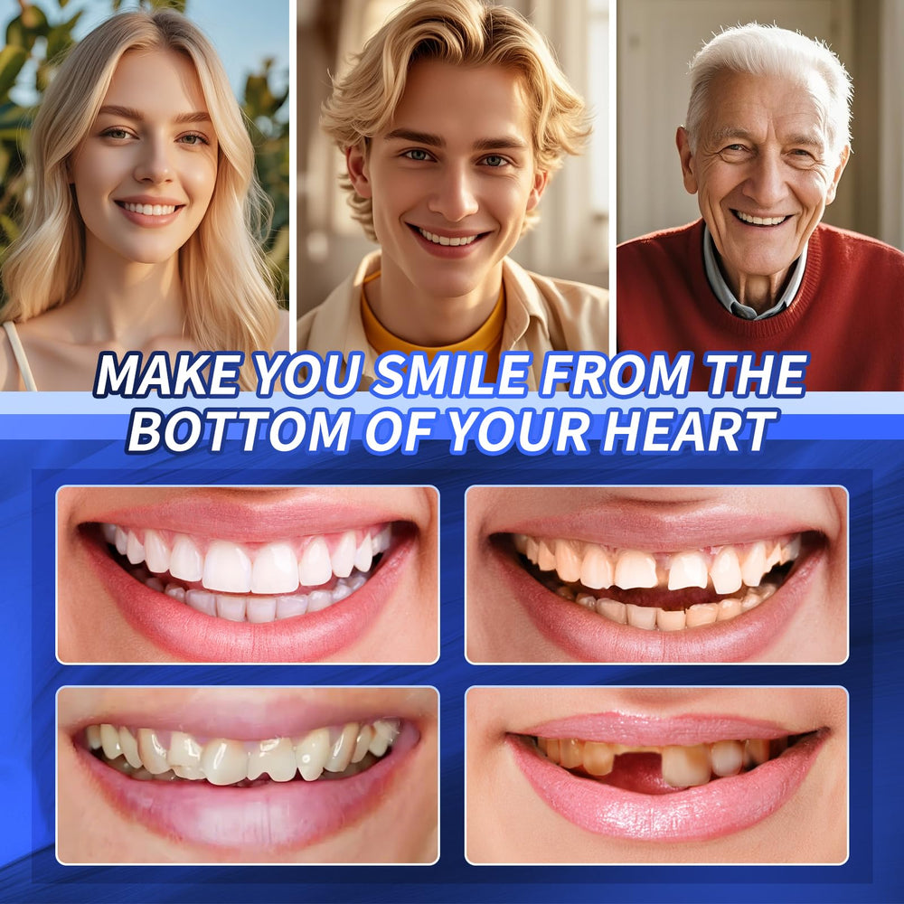Durable and comfortable temporary veneers in use