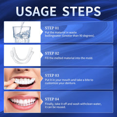 Natural-looking temporary veneers for a lifelike smile
