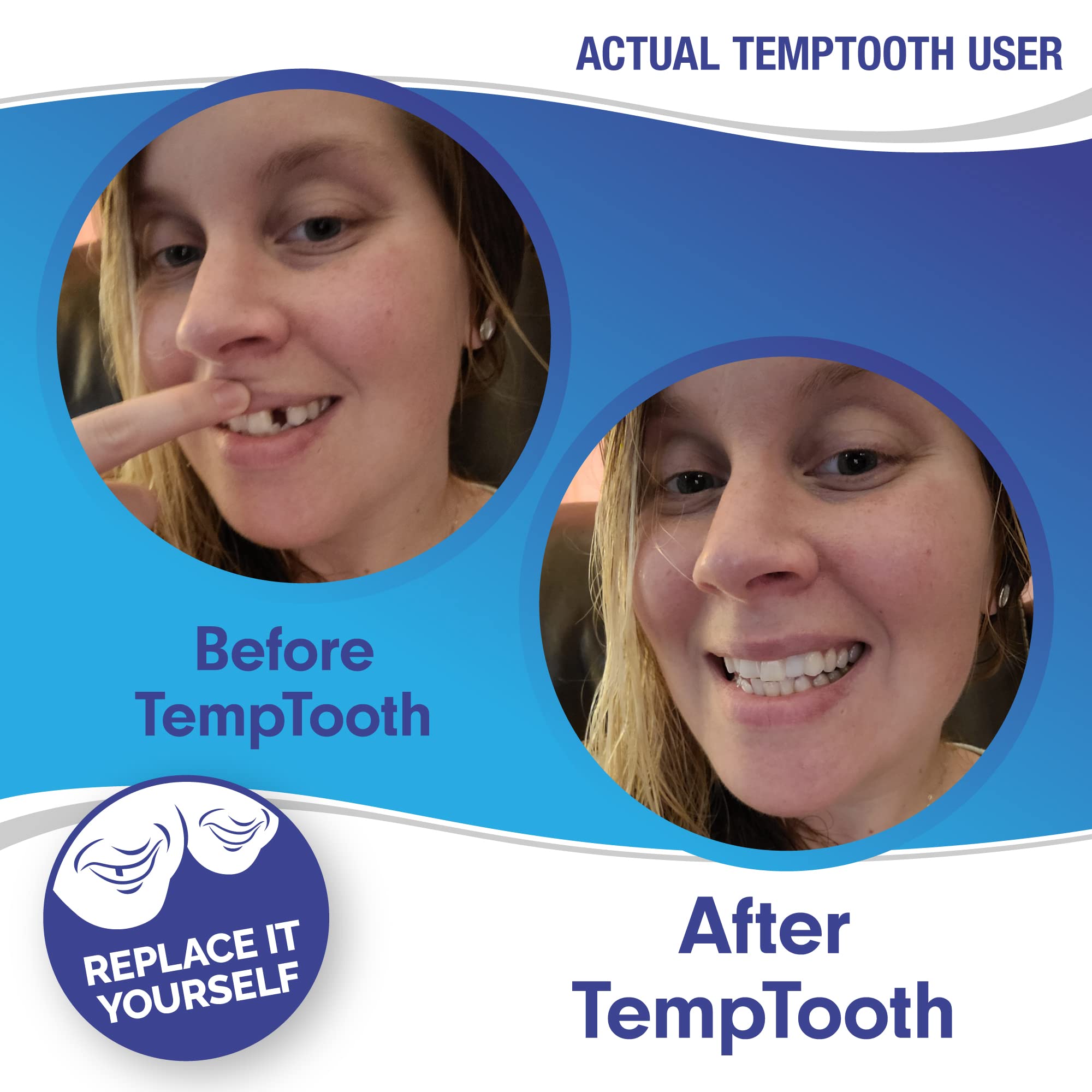 FDA-approved material used in Temptooth kit