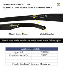 Installing TenDye earsocks on Oakley Hyperlink frame with lubricant