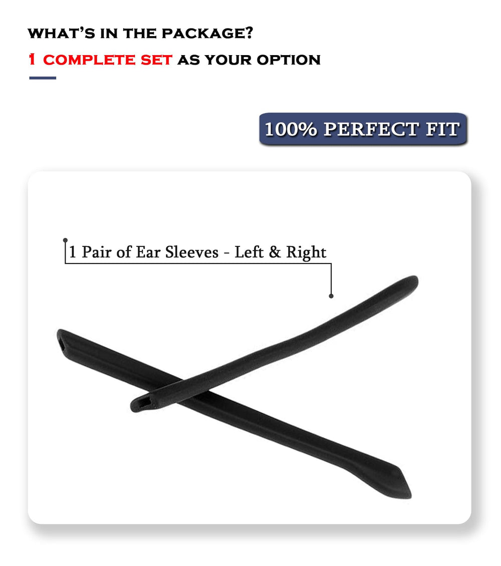 Easy installation of TenDye earsocks on Oakley Chamfer frames