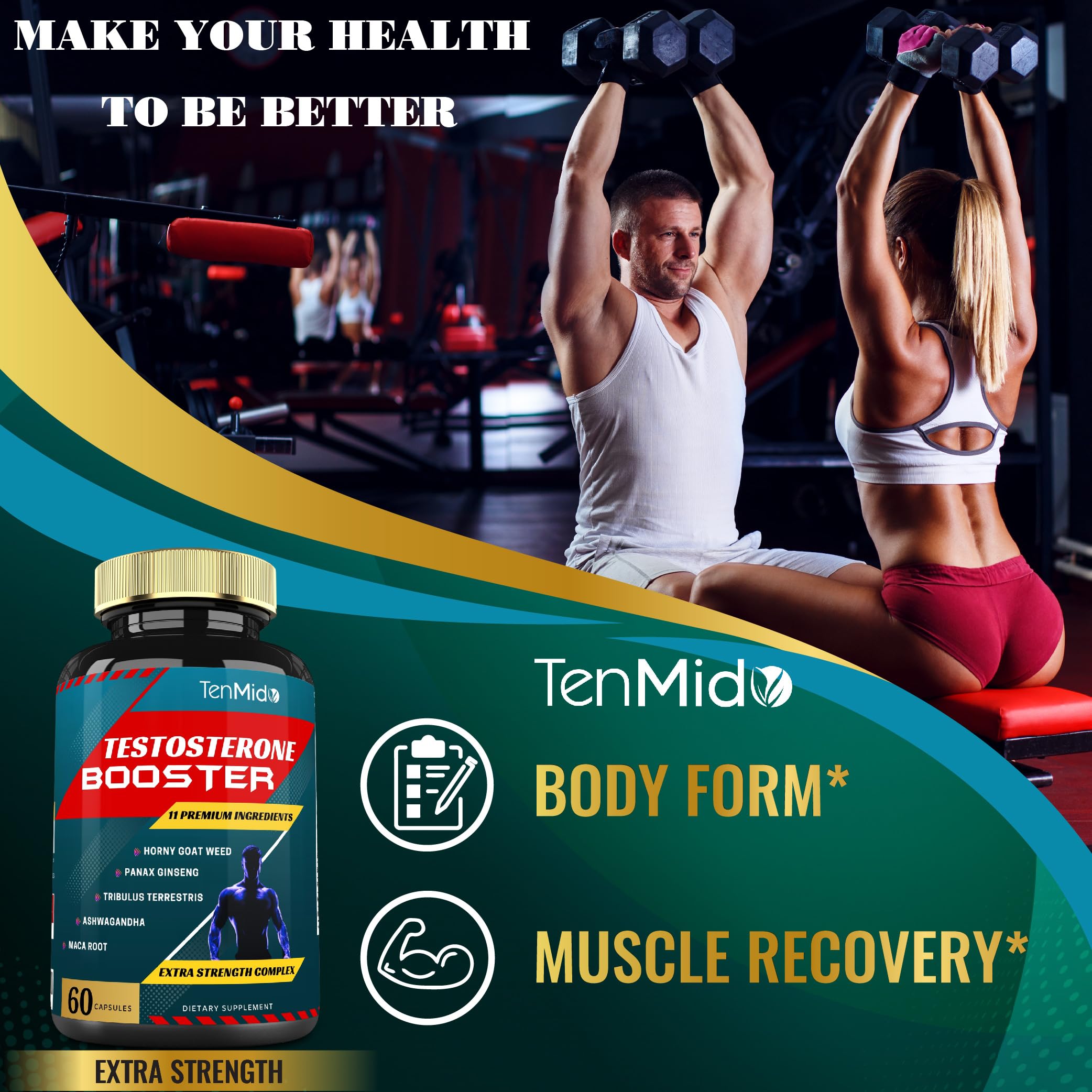 Tenmido bottle and glass on desk conveys a simple daily ritual for focus.