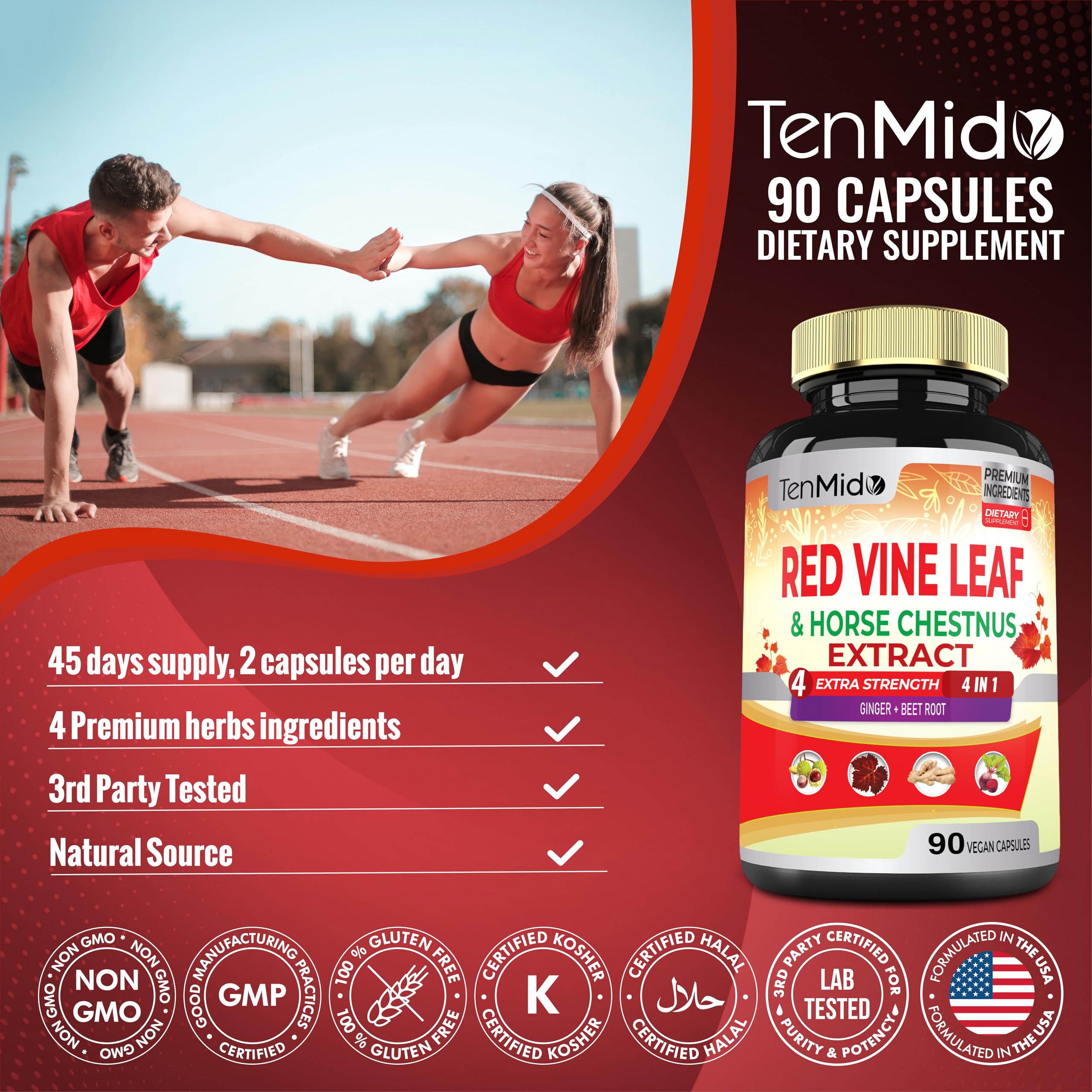 Lifestyle image suggesting healthy veins and energy