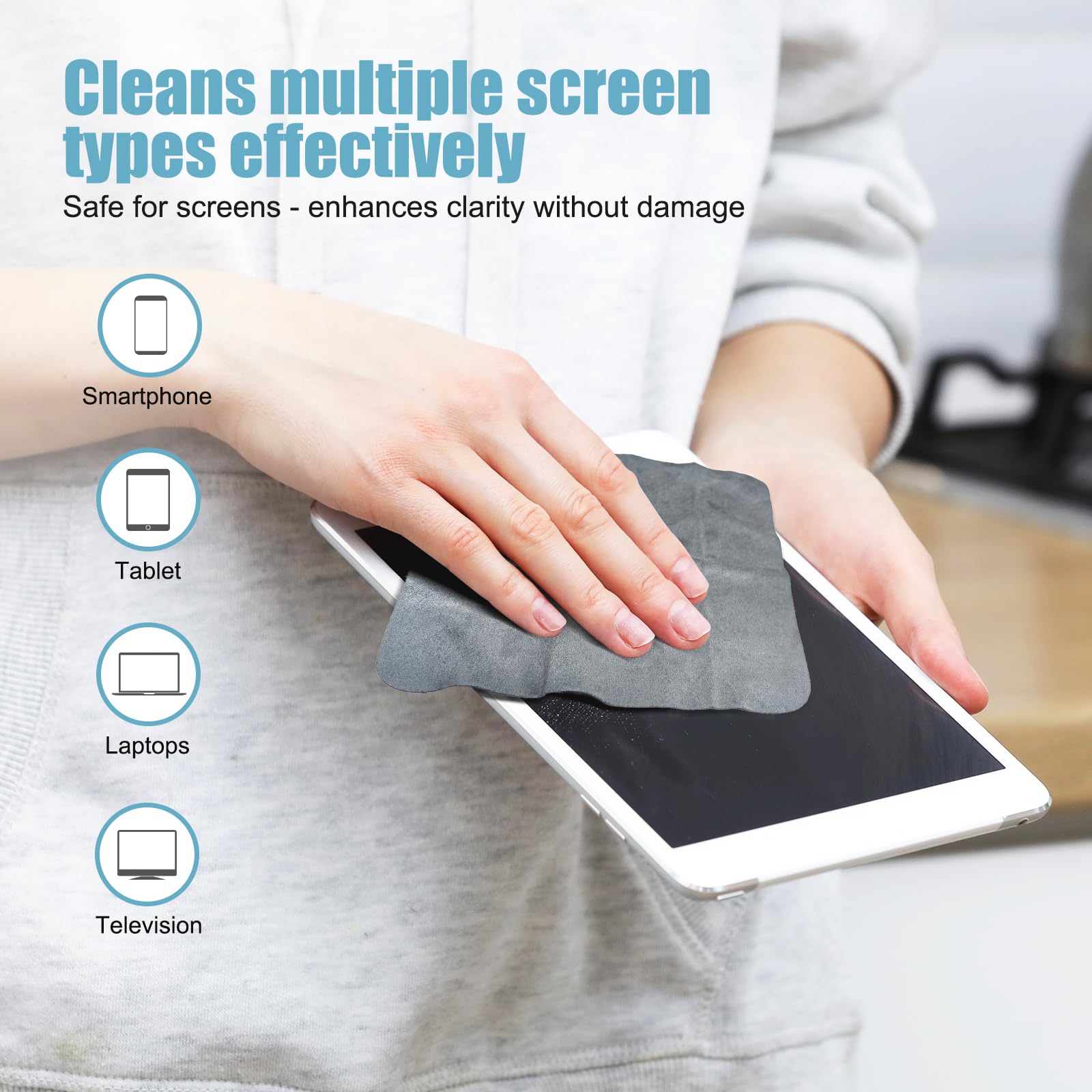 Cloth for cleaning eyeglasses