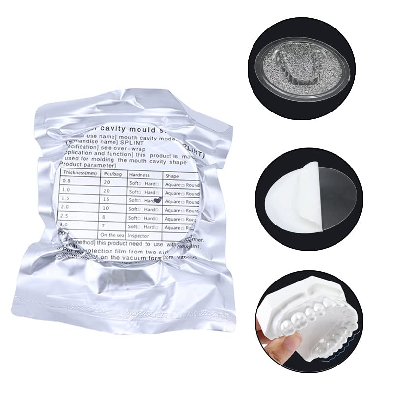 TEPTOARCH round 1.5mm hard orthodontic splint 15pcs