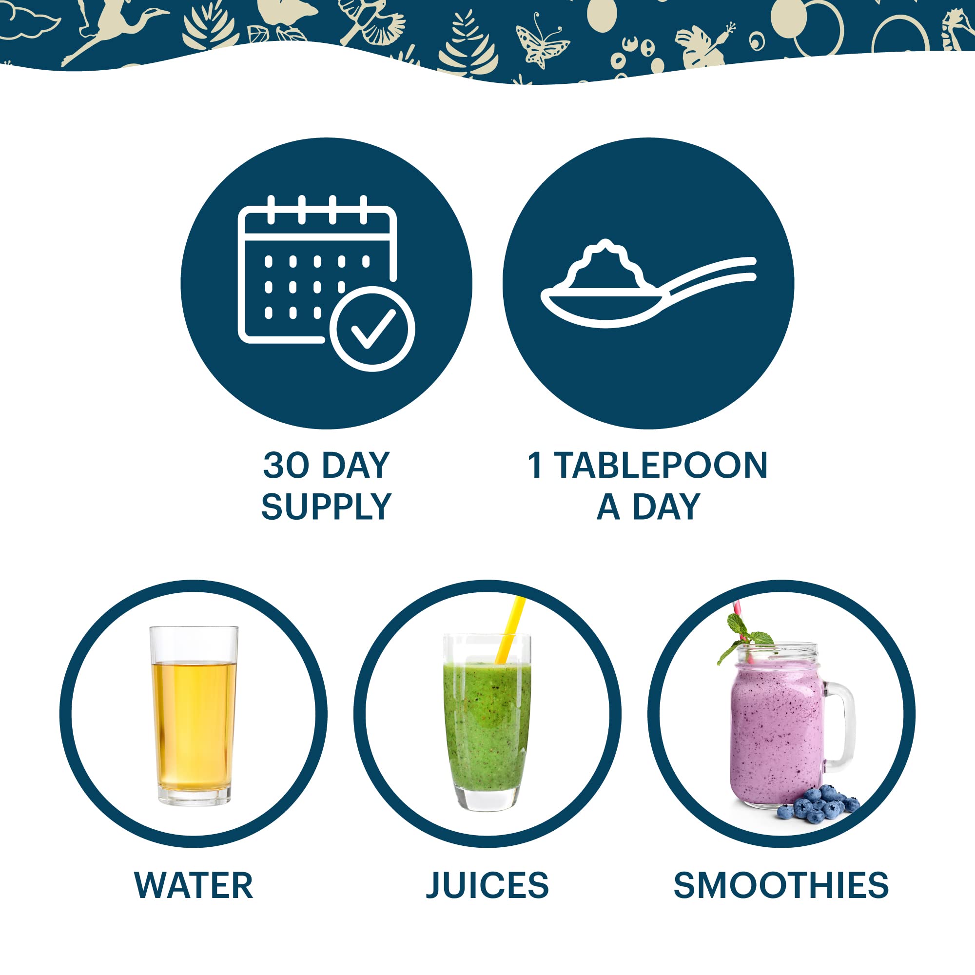 Bottled probiotic product with dropper illustrating liquid form