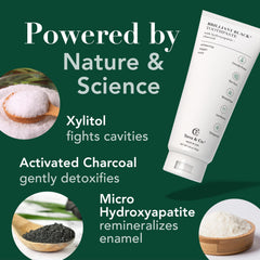 Brilliant Black toothpaste 2-pack with packaging