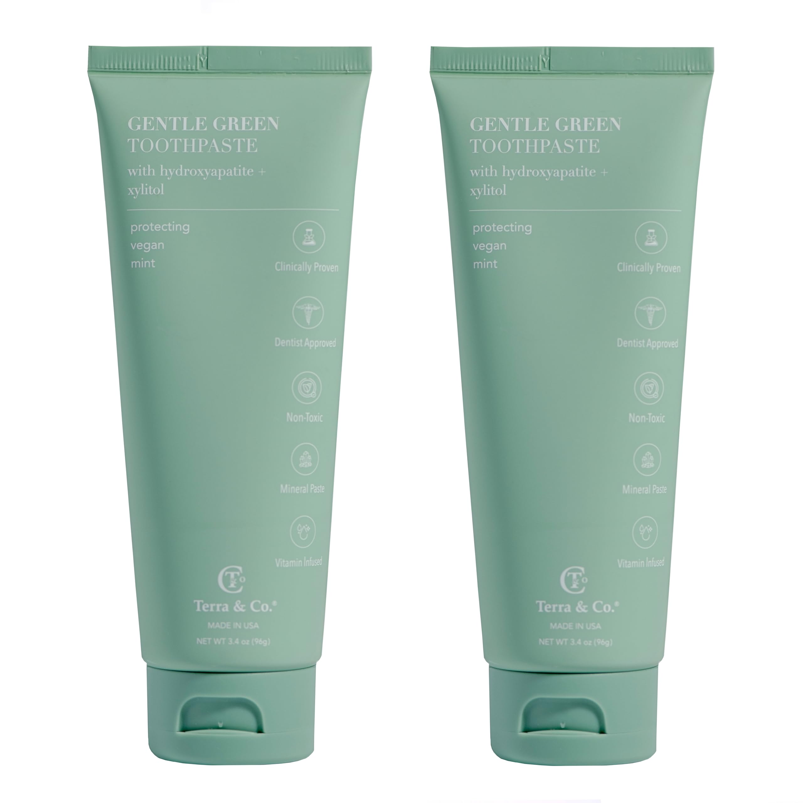 Toiletry bag paired with toothpaste for travel