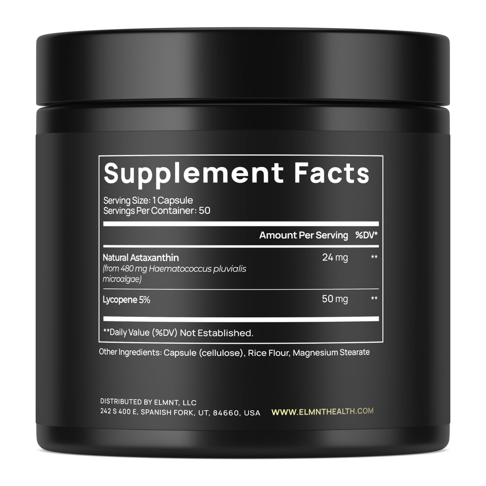 Natural Astaxanthin from MicroAlgae 24mg per capsule