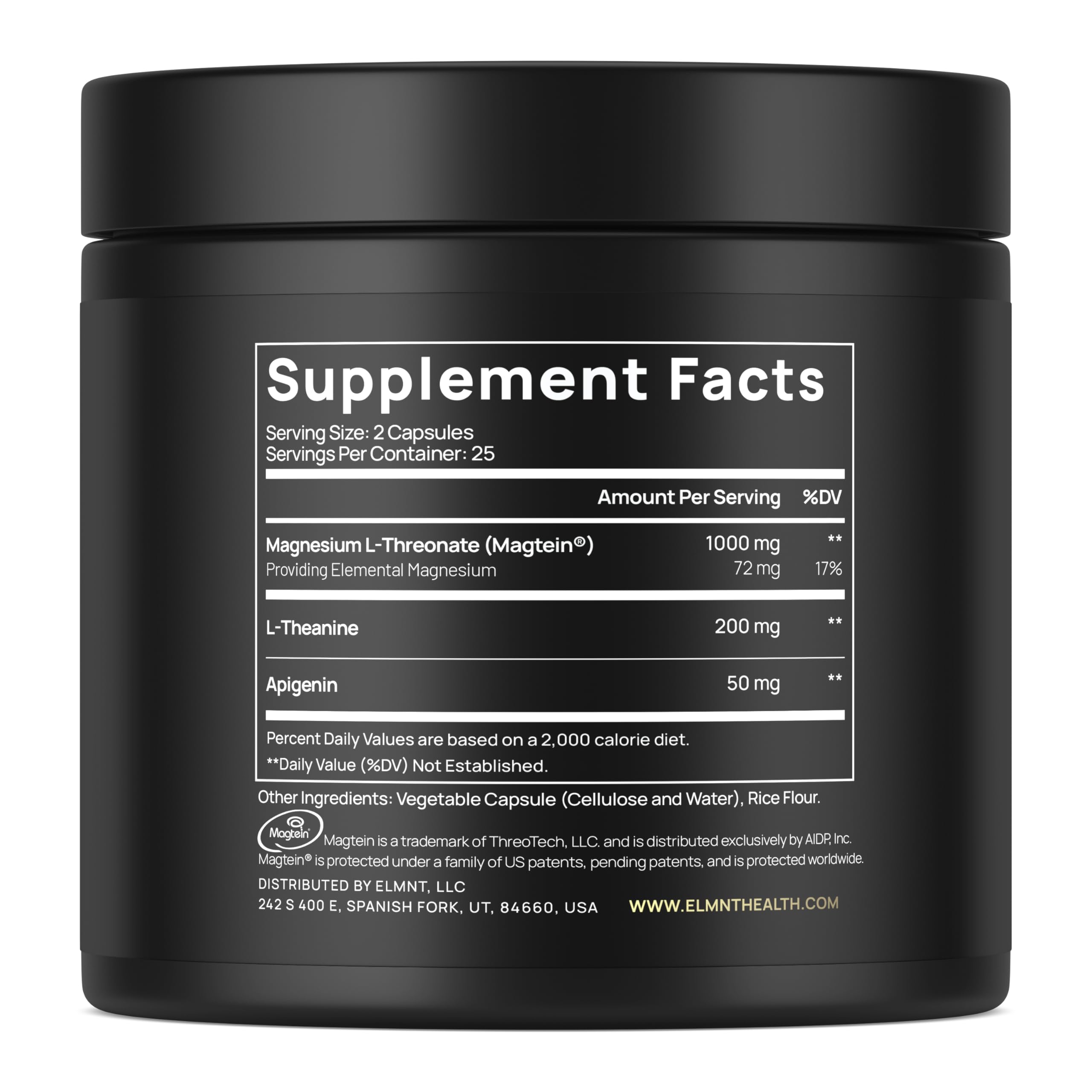 Terra ELMNT Triple Sleep capsules held in hand for easy nightly supplementation