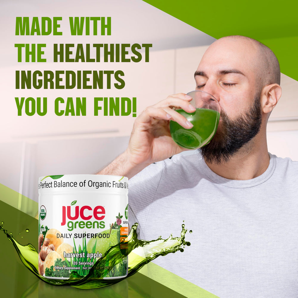Organic mushroom blend used in Terra Kai JUCE Green Superfood Powder