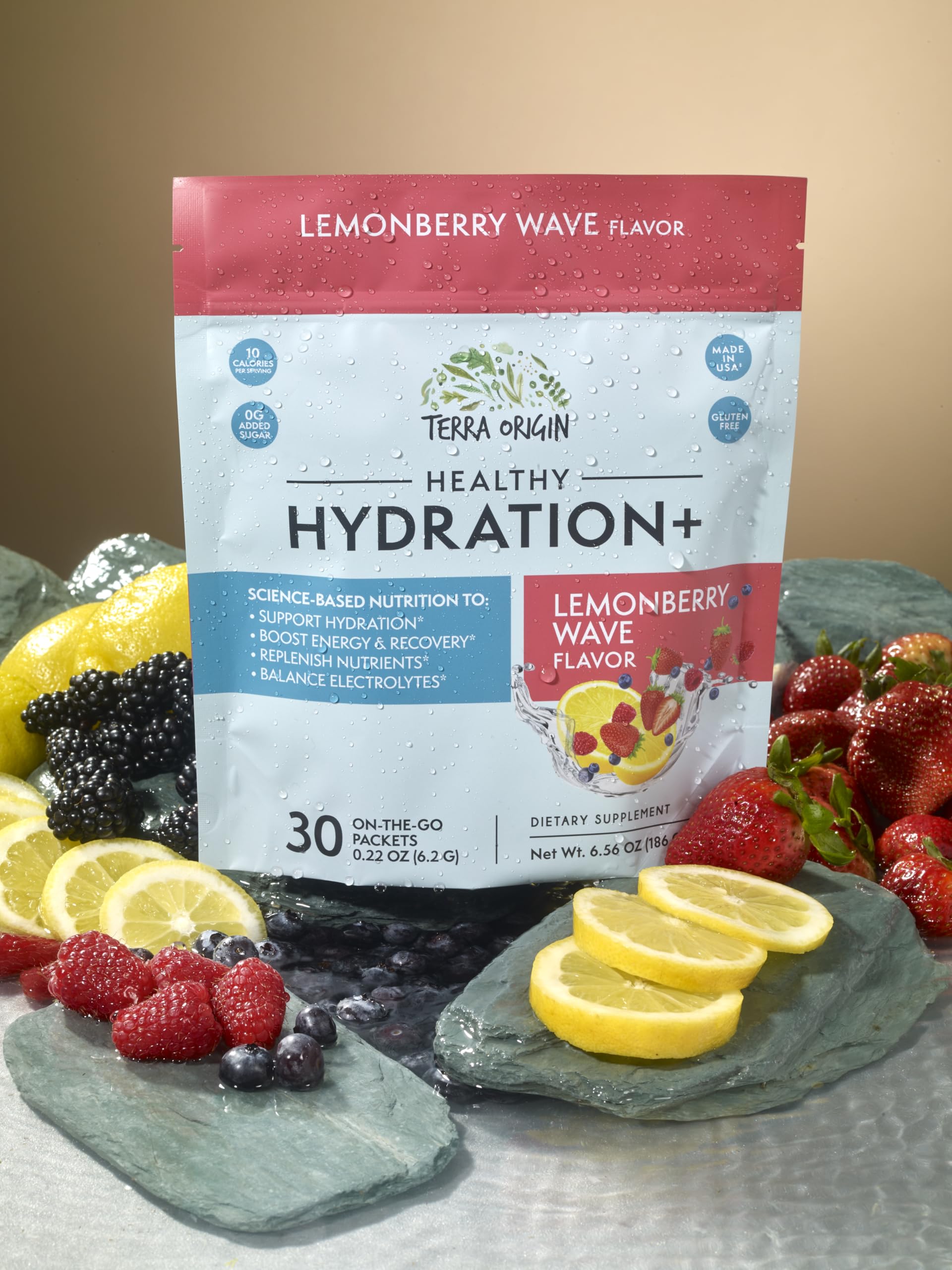 Travel-friendly electrolyte hydration powder for workouts