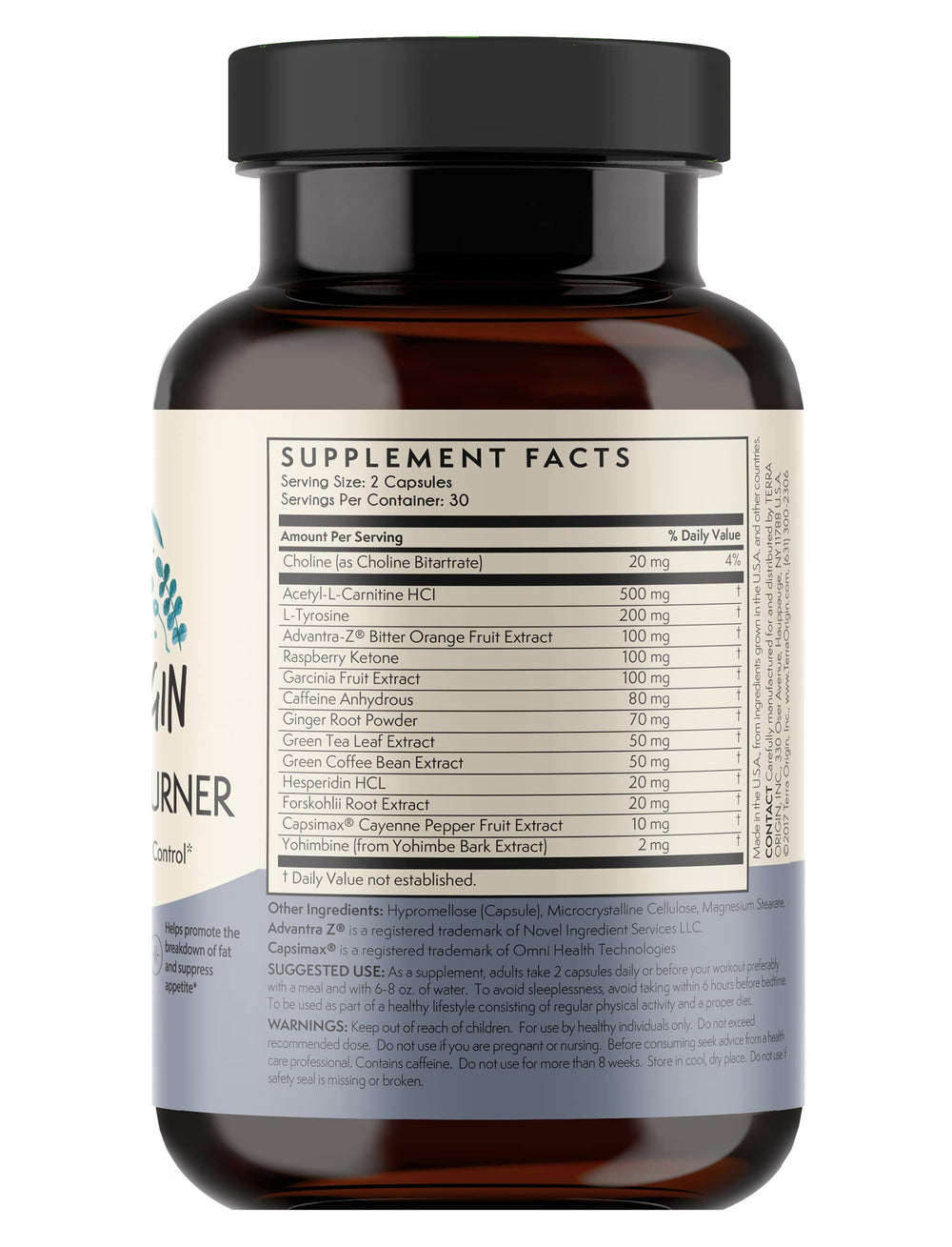 Graphic illustrating energy boost and metabolism support