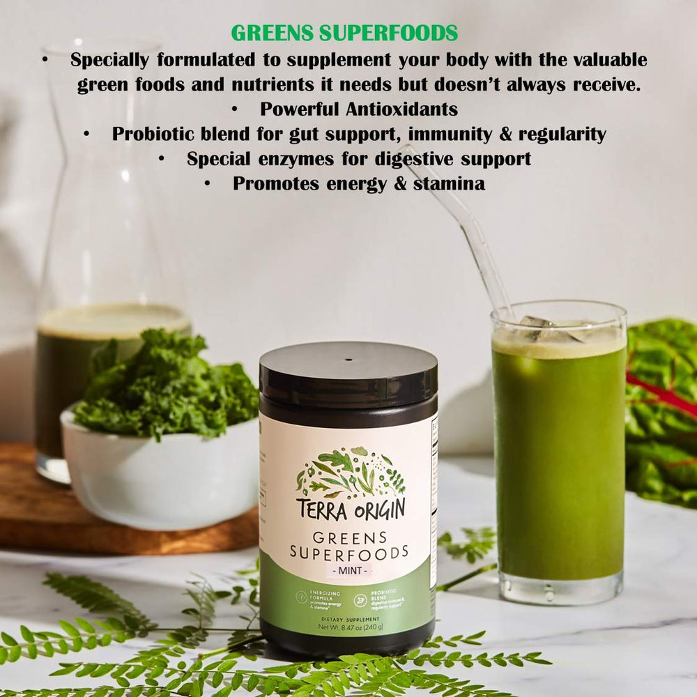 Mint packaging with serving scoop