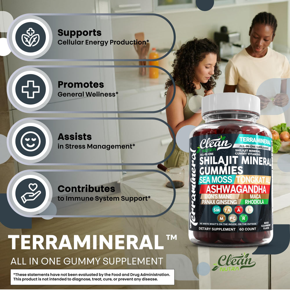 Illustration of Irish sea moss used in Terramineral Gummies