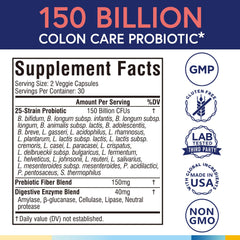 Colon care probiotics made in the USA