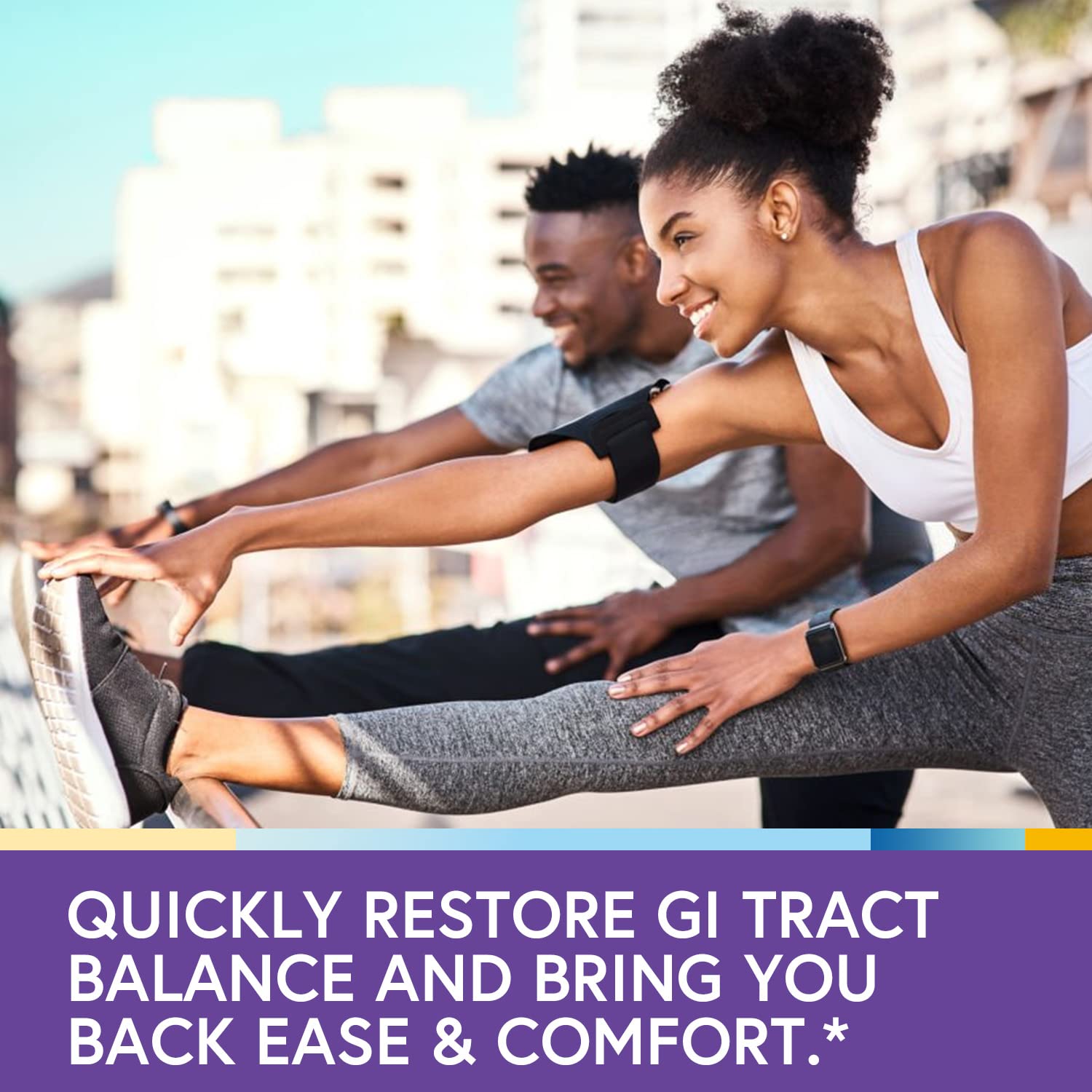 Prebiotic fiber and natural enzyme blend illustration