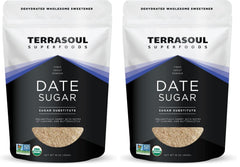 Terrasoul Organic Date Sugar 1 lb pack (2-pack) – product hero image