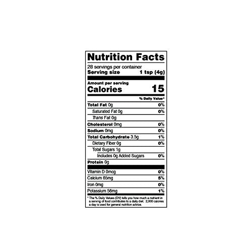 Terrasoul Organic Elderberry Powder 4 oz label detail