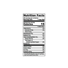 Terrasoul Organic Elderberry Powder 4 oz label detail