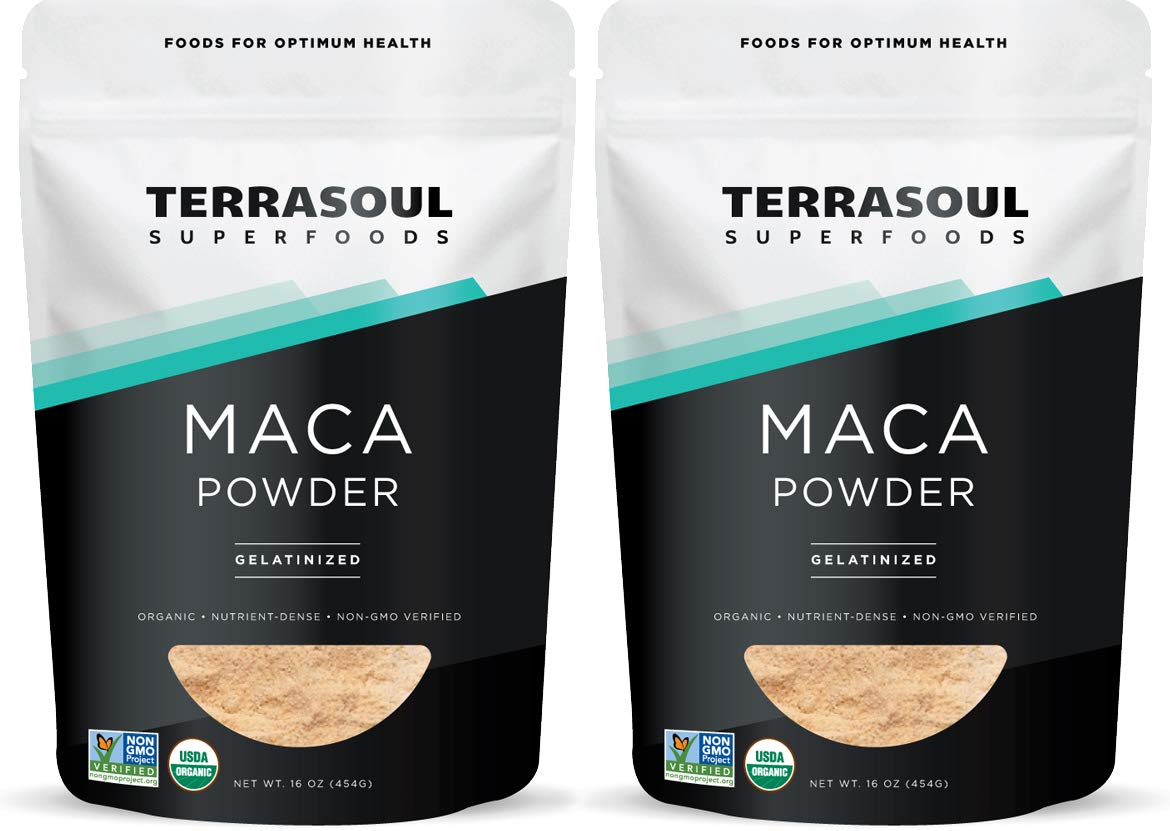 Hero image of Terrasoul Organic Gelatinized Maca Powder in 2 lb size