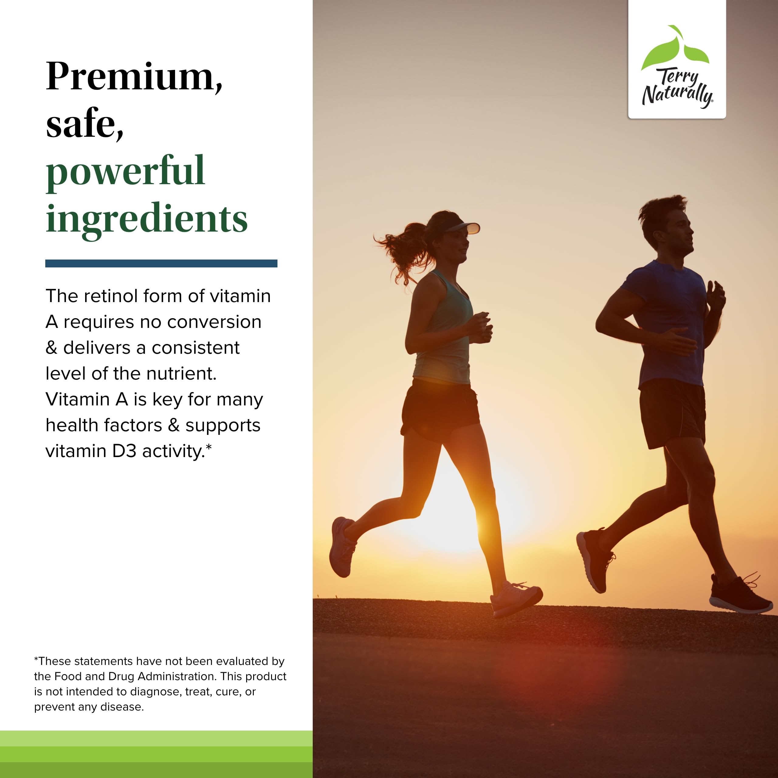 Bone support and teeth health concept for A•D3•K2