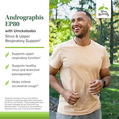 Andrographis EP80 with Umckaloabo product label